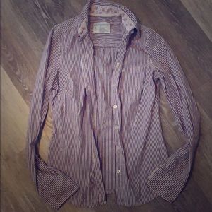 Aeropostale button up small stretch